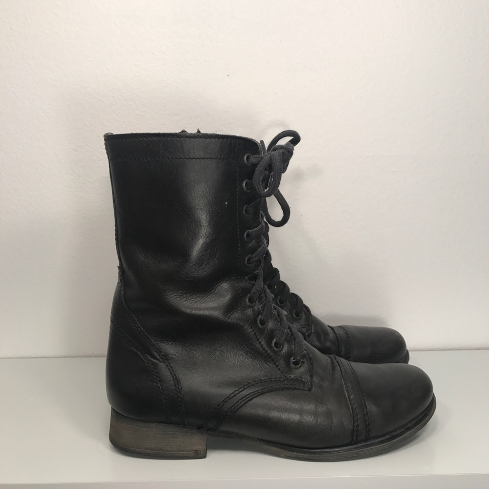Steve Madden troopa combat boots